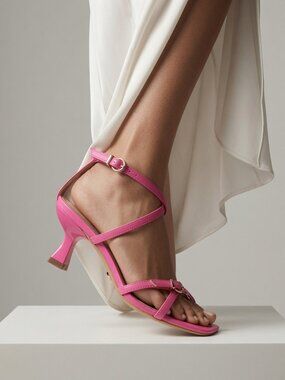 VAILA Women's Isabella Strappy Kitten-Heel Dress Sandals
